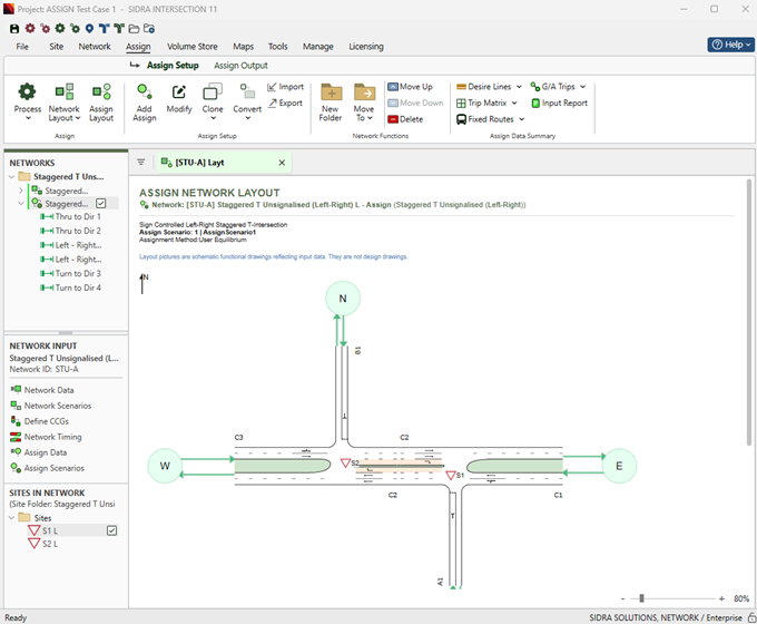 Figure 3.1.1 - ASSIGN User Interface for Assign-Assign Setup Tab